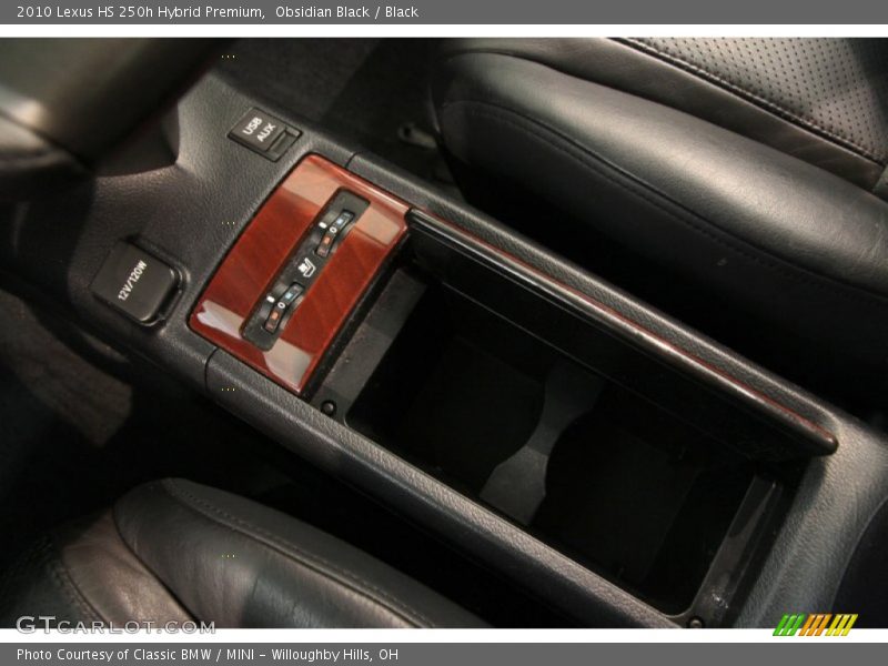 Obsidian Black / Black 2010 Lexus HS 250h Hybrid Premium