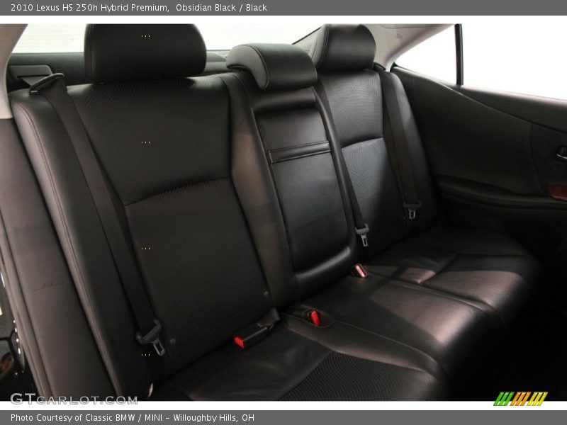 Obsidian Black / Black 2010 Lexus HS 250h Hybrid Premium