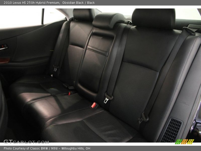 Obsidian Black / Black 2010 Lexus HS 250h Hybrid Premium