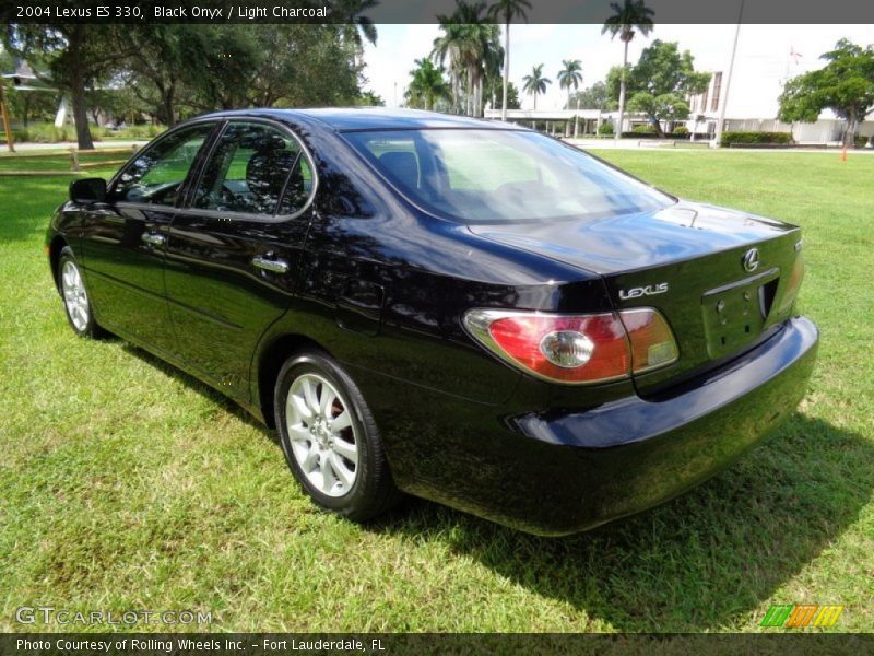 Black Onyx / Light Charcoal 2004 Lexus ES 330