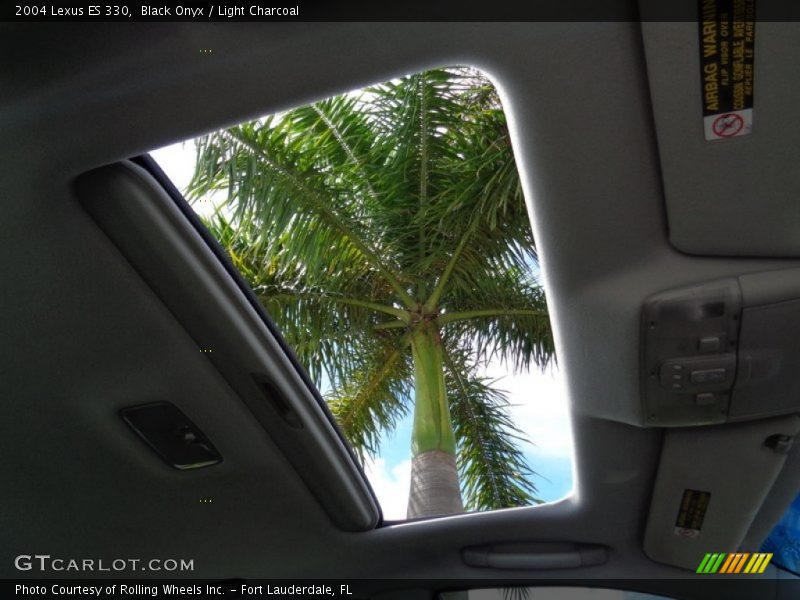 Black Onyx / Light Charcoal 2004 Lexus ES 330