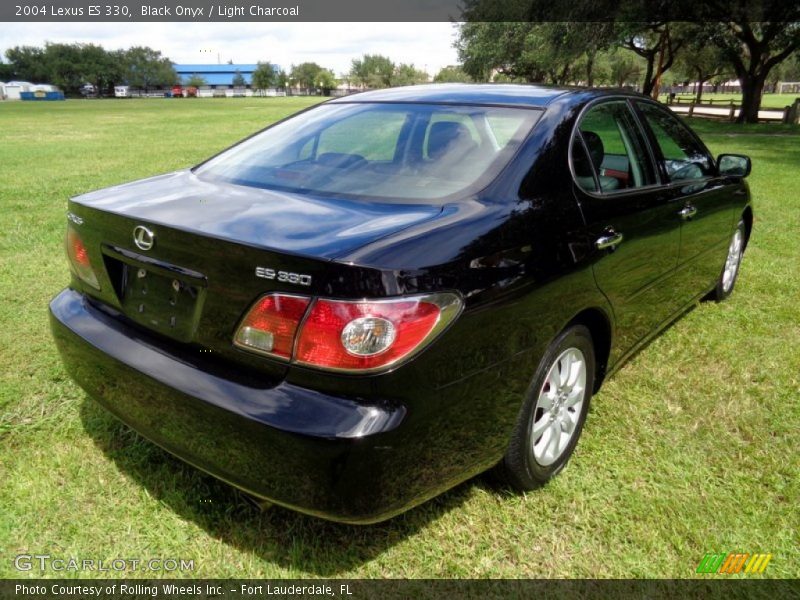 Black Onyx / Light Charcoal 2004 Lexus ES 330