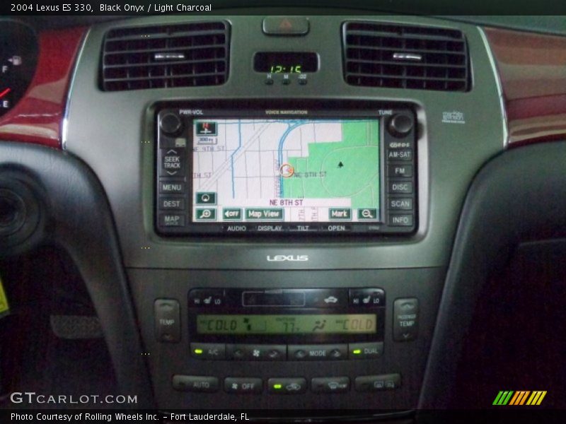 Black Onyx / Light Charcoal 2004 Lexus ES 330