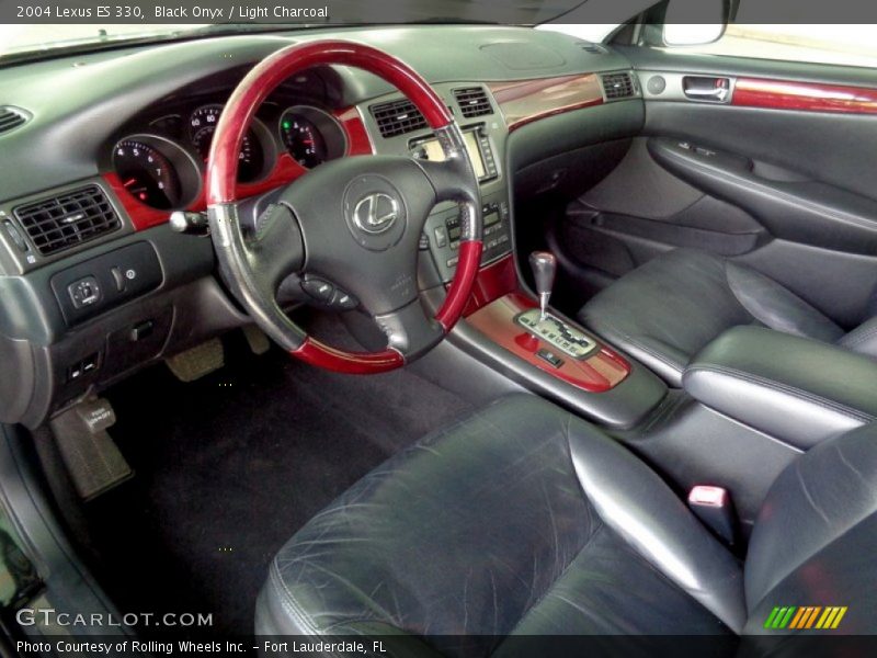 Black Onyx / Light Charcoal 2004 Lexus ES 330