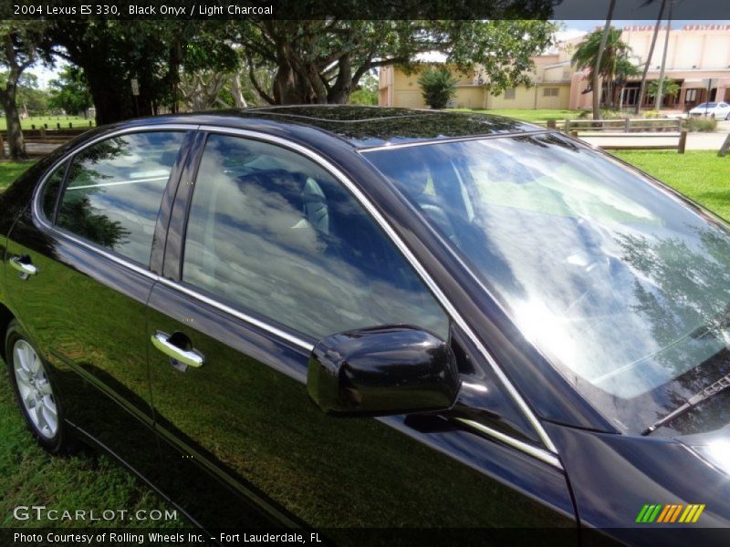 Black Onyx / Light Charcoal 2004 Lexus ES 330