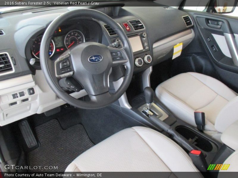 Venetian Red Pearl / Gray 2016 Subaru Forester 2.5i