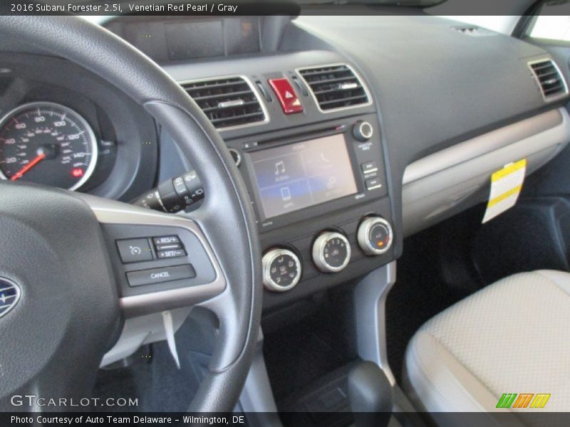 Venetian Red Pearl / Gray 2016 Subaru Forester 2.5i