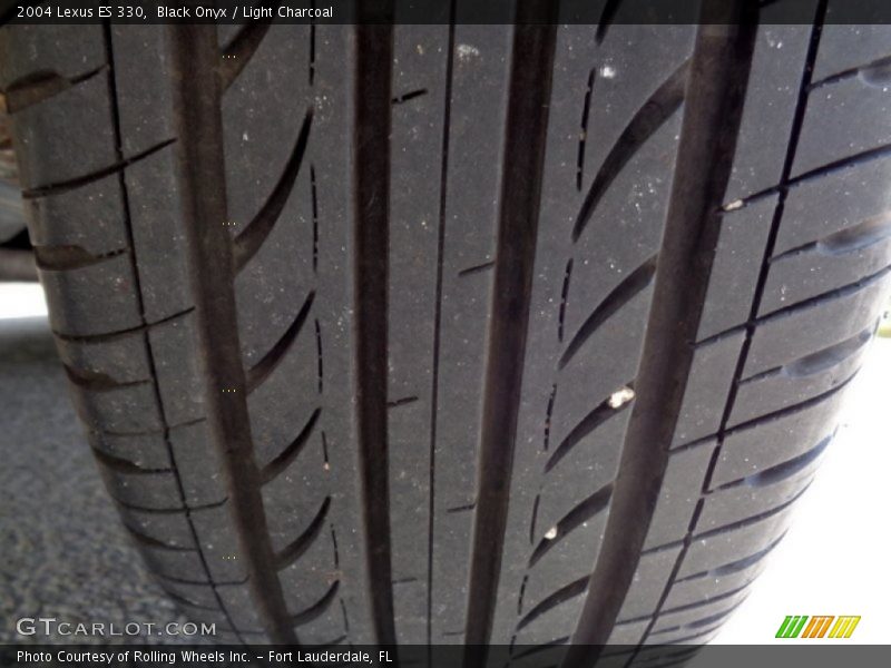 Black Onyx / Light Charcoal 2004 Lexus ES 330