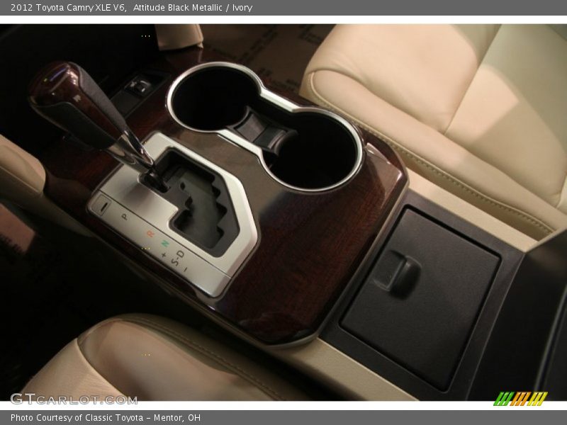 Attitude Black Metallic / Ivory 2012 Toyota Camry XLE V6