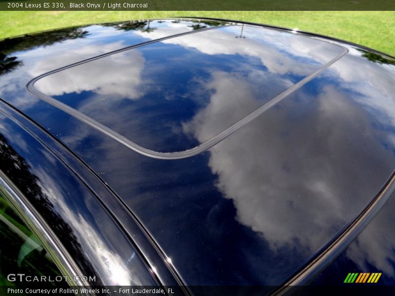 Black Onyx / Light Charcoal 2004 Lexus ES 330