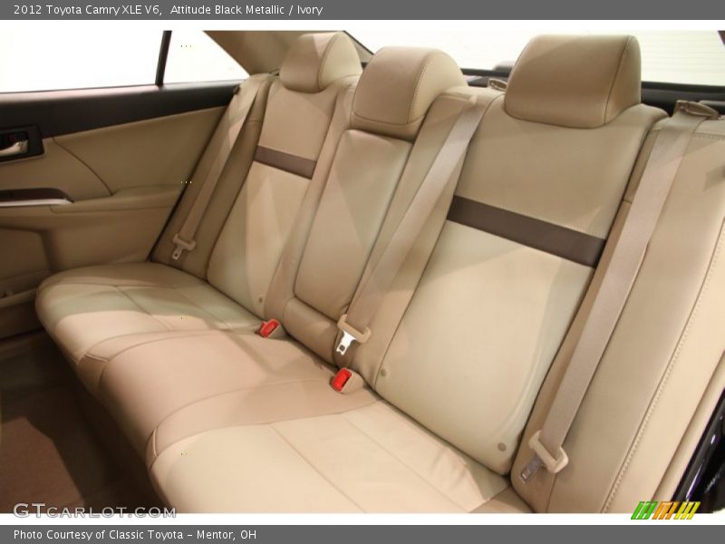 Attitude Black Metallic / Ivory 2012 Toyota Camry XLE V6