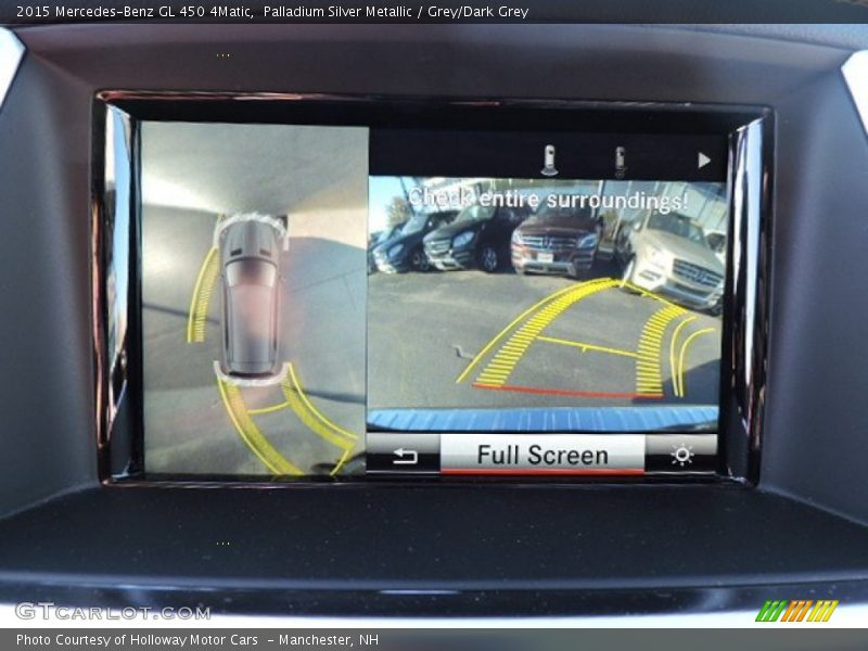Palladium Silver Metallic / Grey/Dark Grey 2015 Mercedes-Benz GL 450 4Matic
