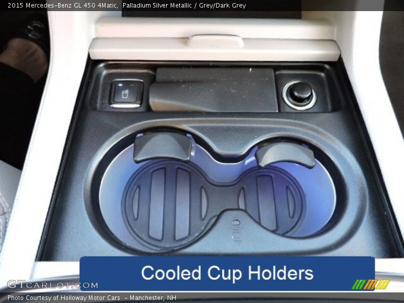 Palladium Silver Metallic / Grey/Dark Grey 2015 Mercedes-Benz GL 450 4Matic