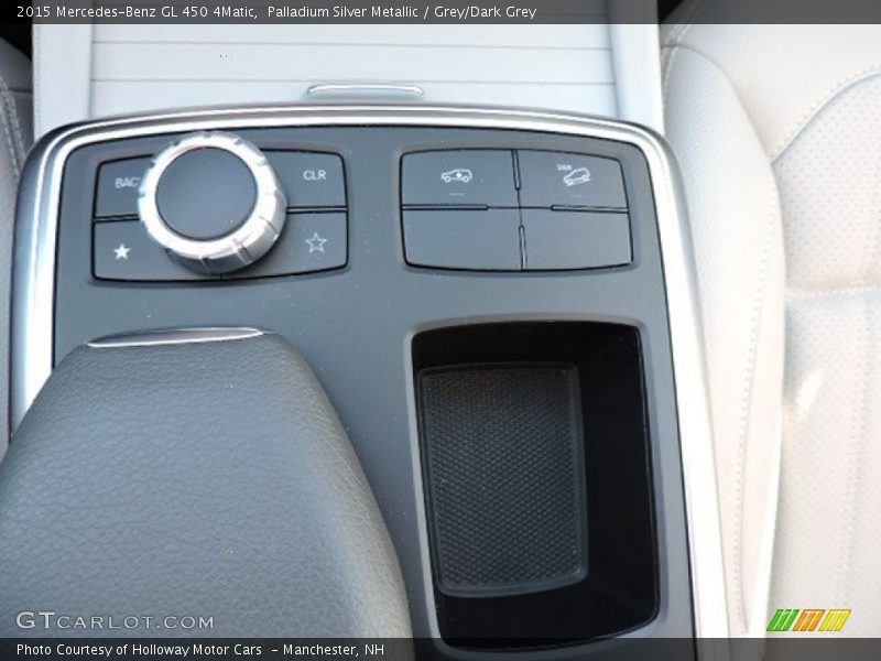 Palladium Silver Metallic / Grey/Dark Grey 2015 Mercedes-Benz GL 450 4Matic