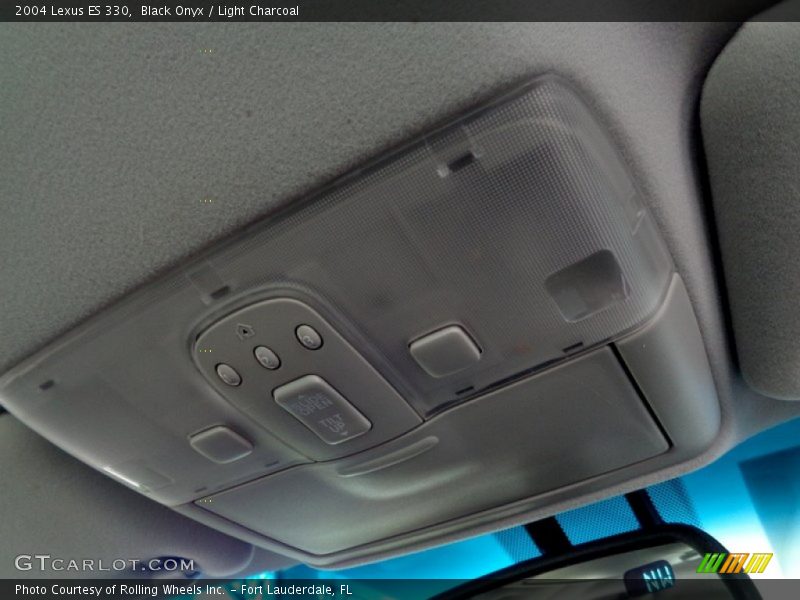 Black Onyx / Light Charcoal 2004 Lexus ES 330