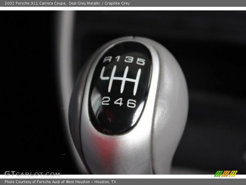 Seal Grey Metallic / Graphite Grey 2002 Porsche 911 Carrera Coupe