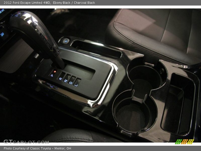 Ebony Black / Charcoal Black 2012 Ford Escape Limited 4WD