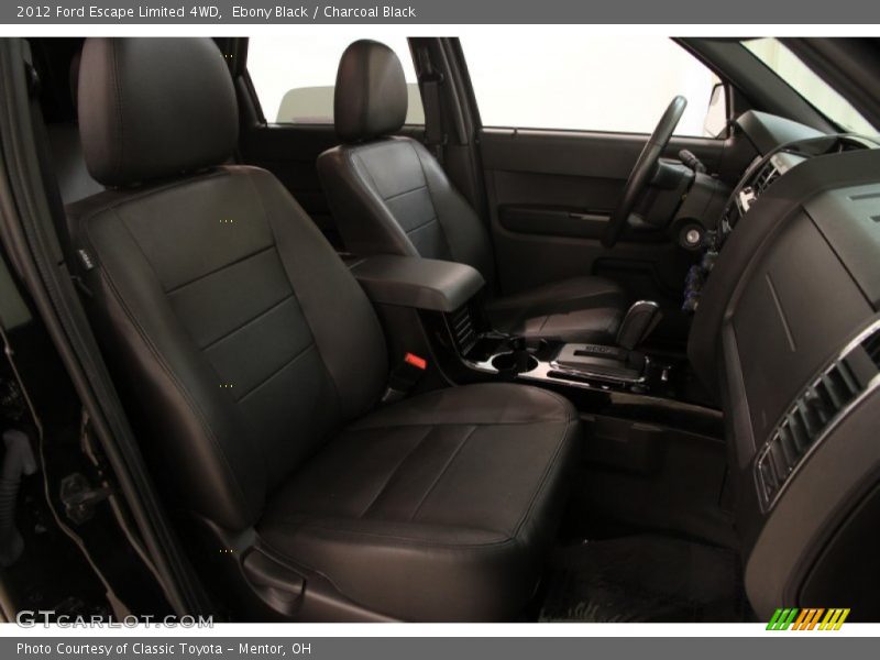 Ebony Black / Charcoal Black 2012 Ford Escape Limited 4WD