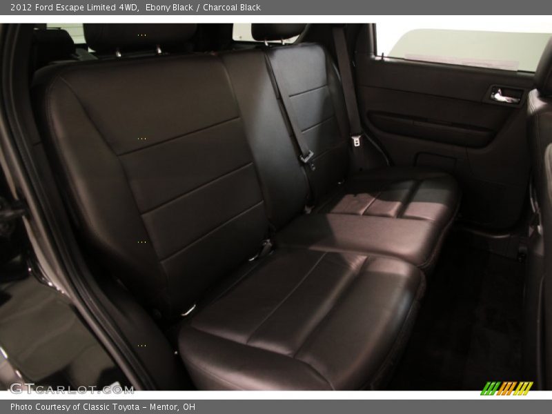 Ebony Black / Charcoal Black 2012 Ford Escape Limited 4WD