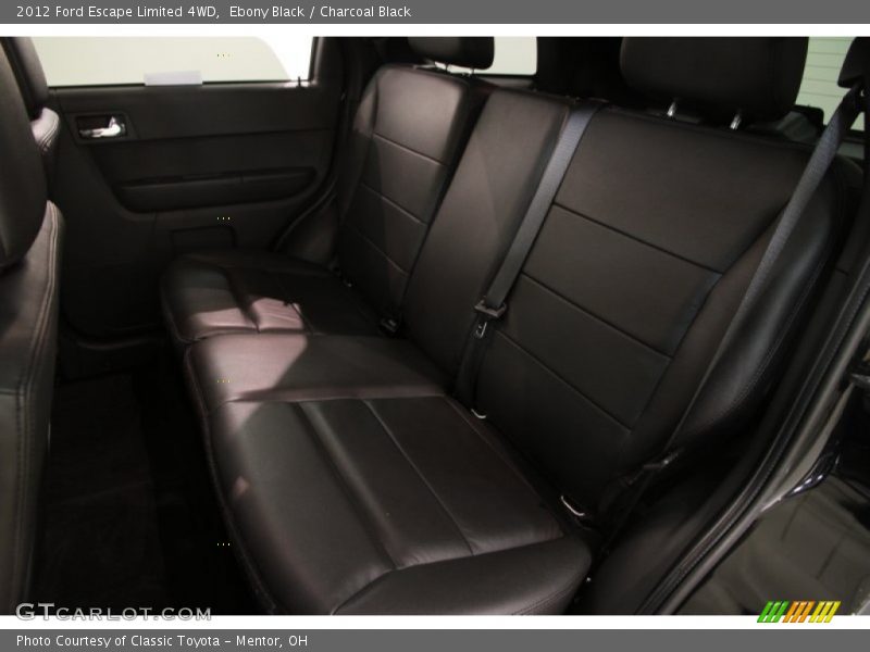 Ebony Black / Charcoal Black 2012 Ford Escape Limited 4WD