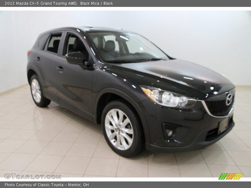 Black Mica / Black 2013 Mazda CX-5 Grand Touring AWD