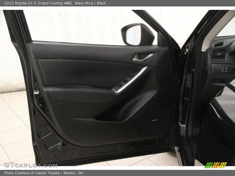 Black Mica / Black 2013 Mazda CX-5 Grand Touring AWD