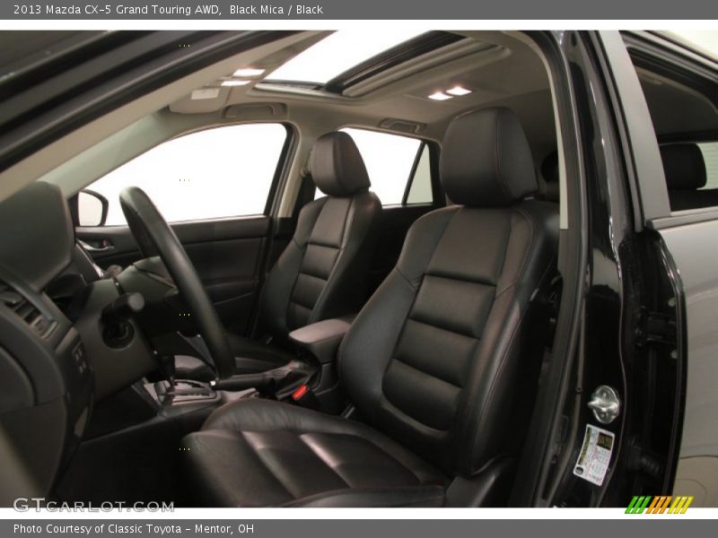 Black Mica / Black 2013 Mazda CX-5 Grand Touring AWD