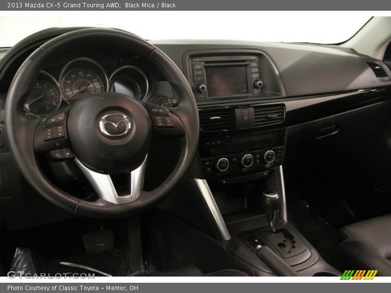 Black Mica / Black 2013 Mazda CX-5 Grand Touring AWD