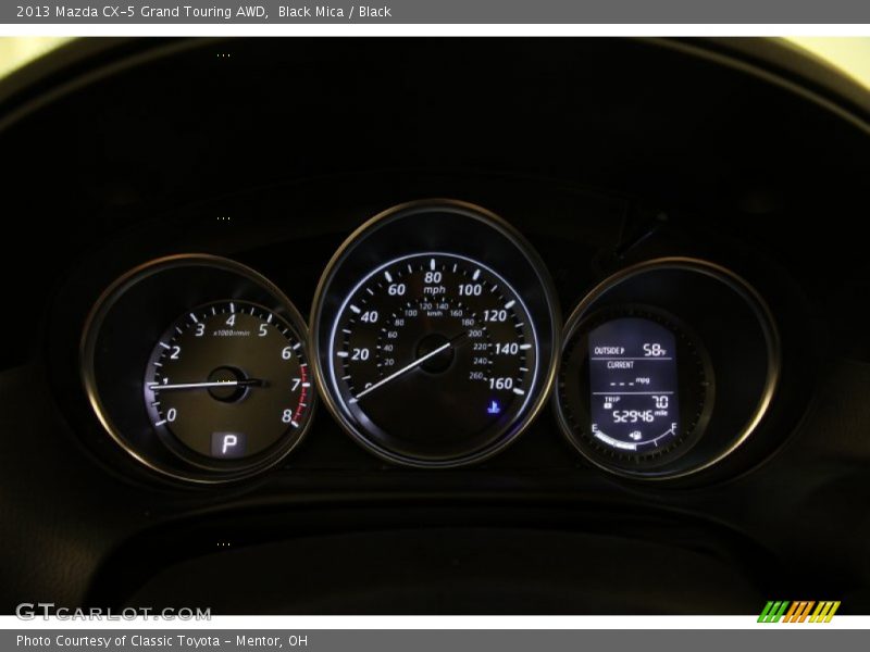 Black Mica / Black 2013 Mazda CX-5 Grand Touring AWD