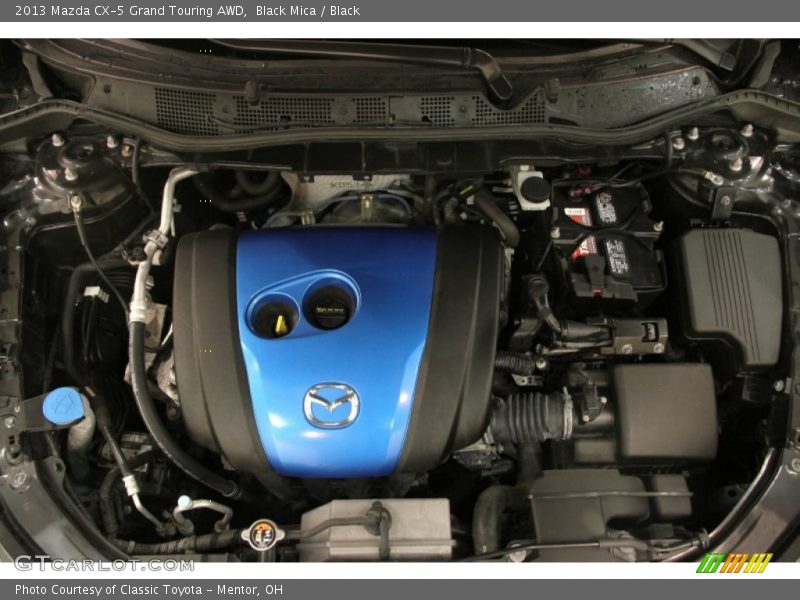 Black Mica / Black 2013 Mazda CX-5 Grand Touring AWD