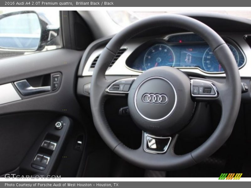 Brilliant Black / Black 2016 Audi A4 2.0T Premium quattro