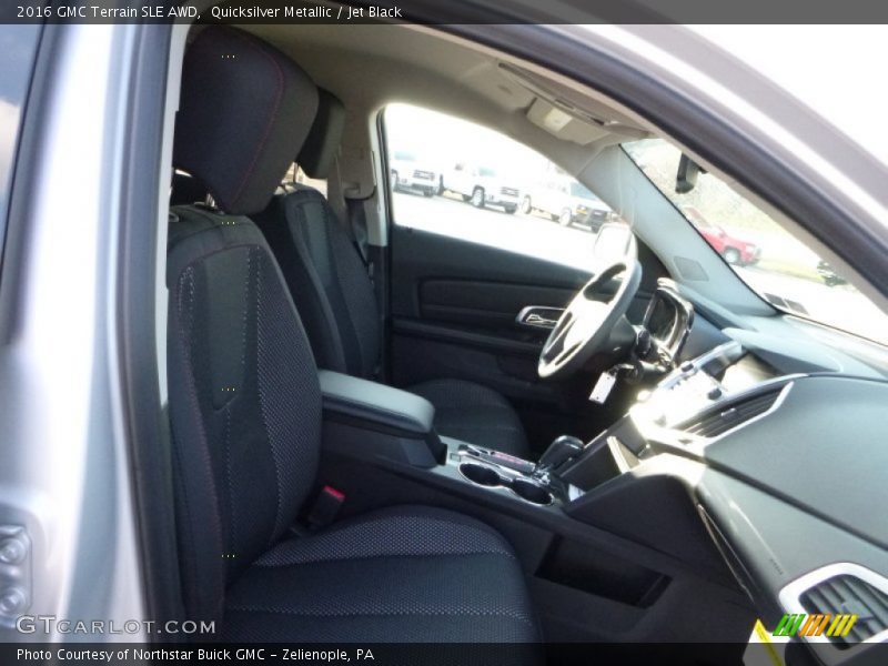 Quicksilver Metallic / Jet Black 2016 GMC Terrain SLE AWD