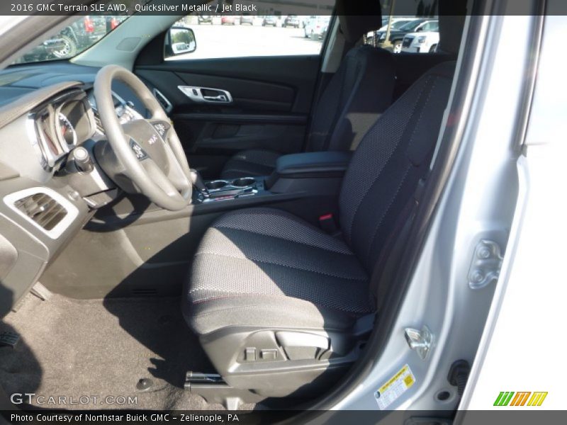 Quicksilver Metallic / Jet Black 2016 GMC Terrain SLE AWD
