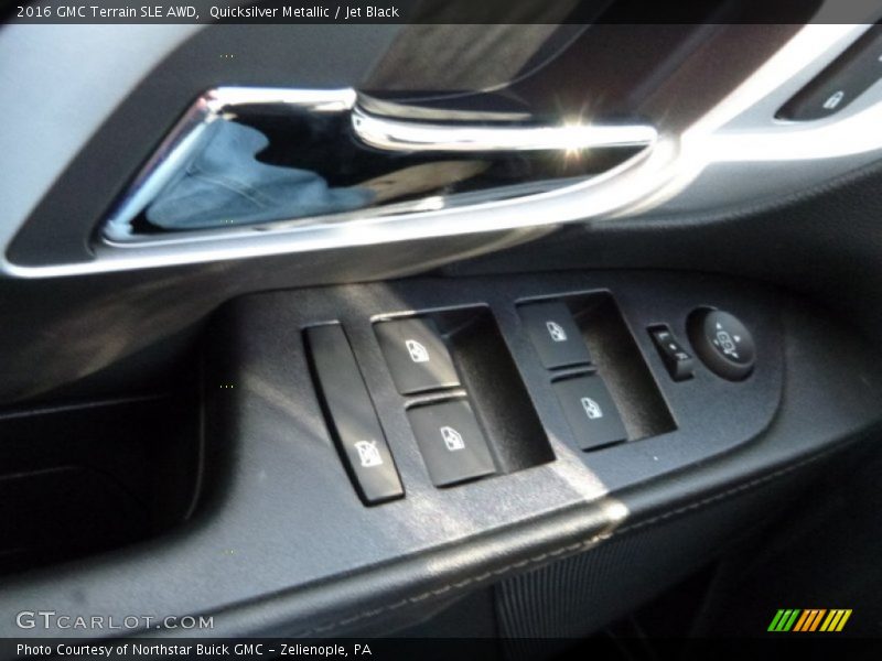 Quicksilver Metallic / Jet Black 2016 GMC Terrain SLE AWD