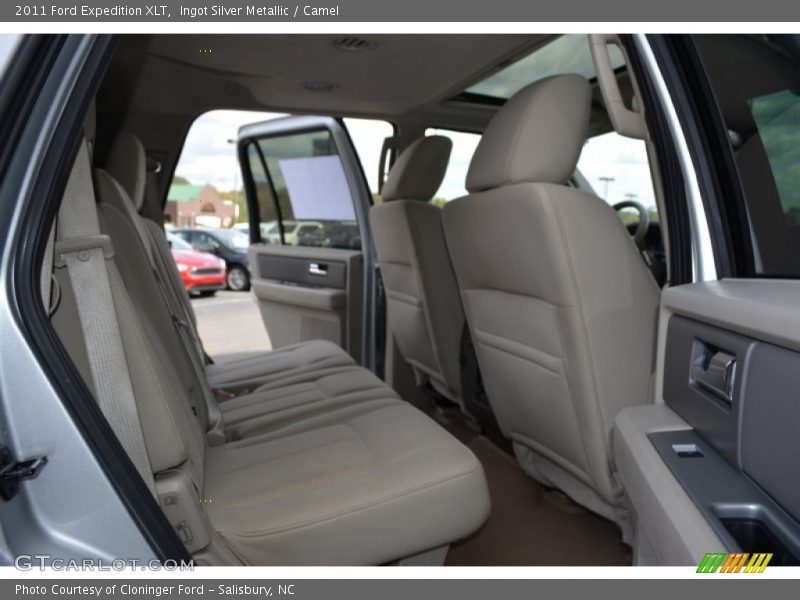 Ingot Silver Metallic / Camel 2011 Ford Expedition XLT