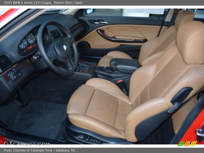  2004 3 Series 325i Coupe Sand Interior