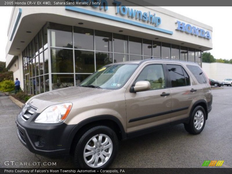 Sahara Sand Metallic / Ivory 2005 Honda CR-V EX 4WD