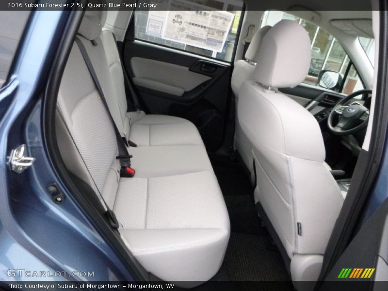 Quartz Blue Pearl / Gray 2016 Subaru Forester 2.5i