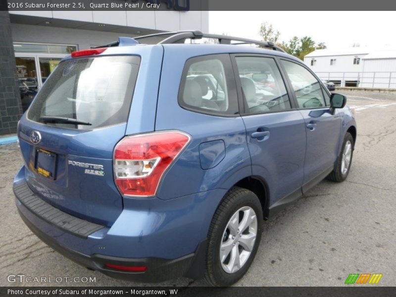 Quartz Blue Pearl / Gray 2016 Subaru Forester 2.5i