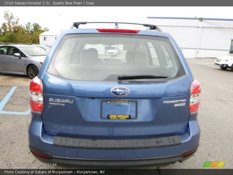 Quartz Blue Pearl / Gray 2016 Subaru Forester 2.5i