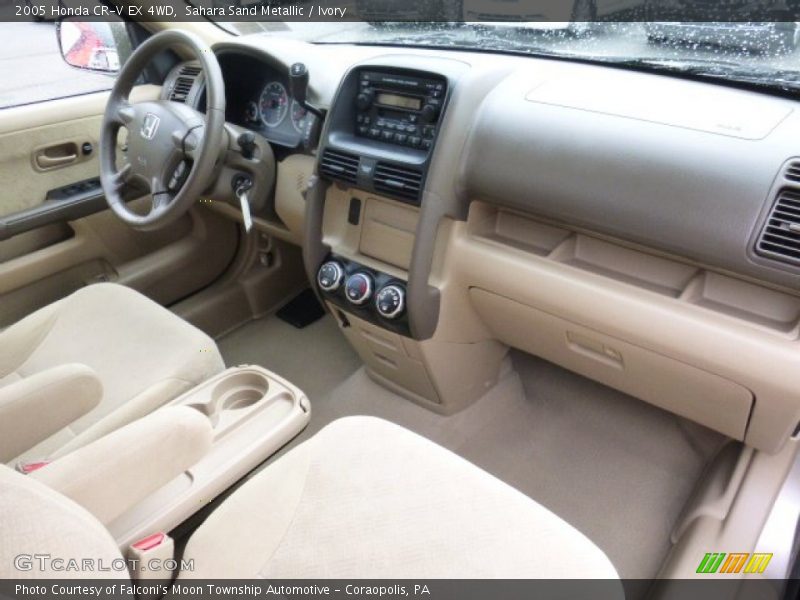 Sahara Sand Metallic / Ivory 2005 Honda CR-V EX 4WD