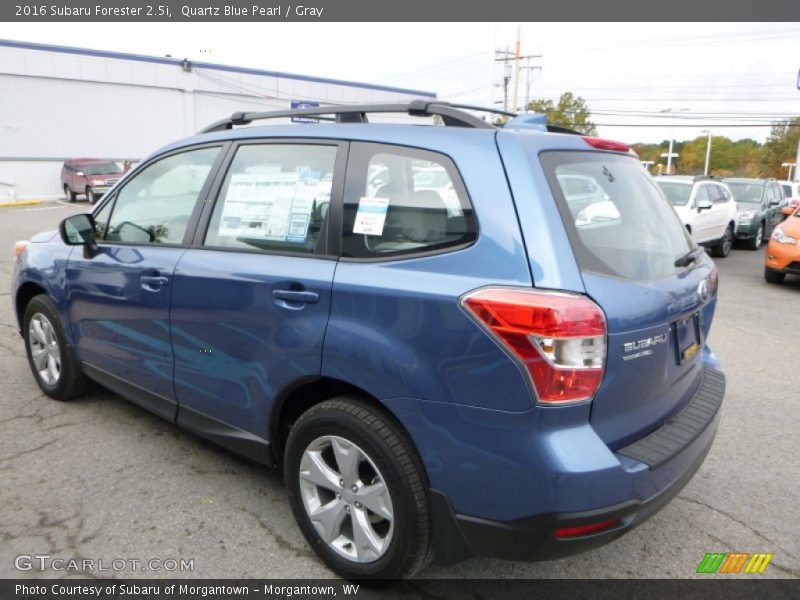 Quartz Blue Pearl / Gray 2016 Subaru Forester 2.5i