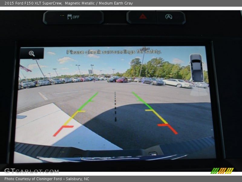 Magnetic Metallic / Medium Earth Gray 2015 Ford F150 XLT SuperCrew
