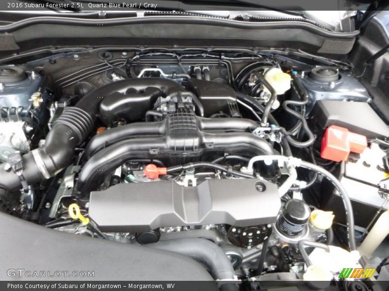 Quartz Blue Pearl / Gray 2016 Subaru Forester 2.5i