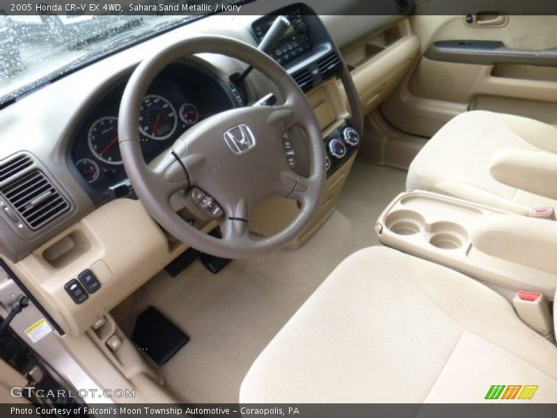 Sahara Sand Metallic / Ivory 2005 Honda CR-V EX 4WD