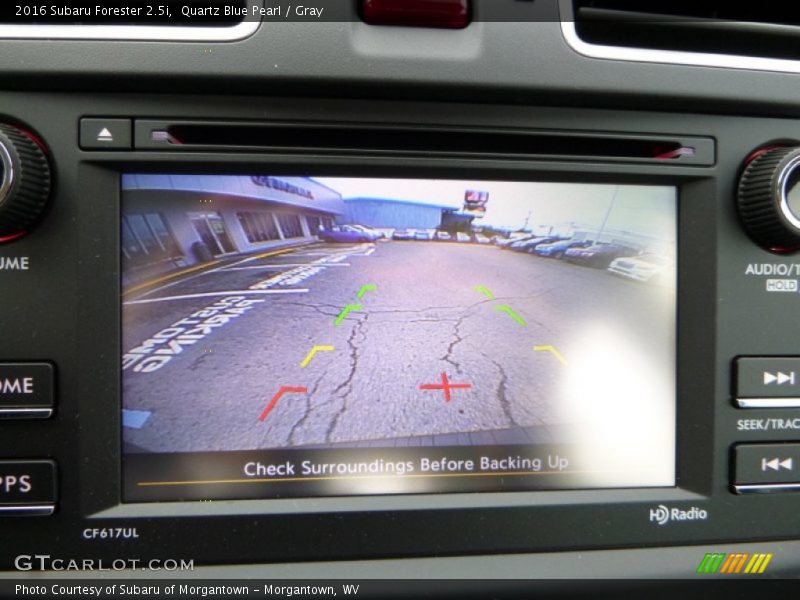 Quartz Blue Pearl / Gray 2016 Subaru Forester 2.5i