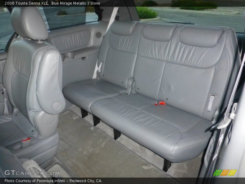 Blue Mirage Metallic / Stone 2008 Toyota Sienna XLE