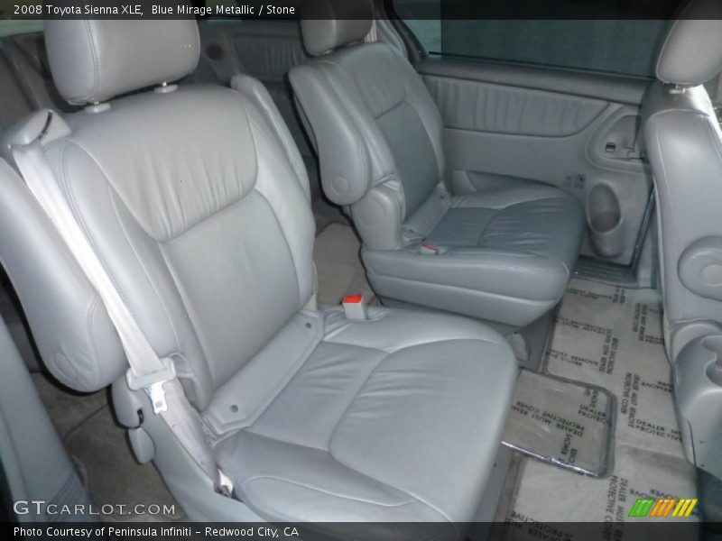 Blue Mirage Metallic / Stone 2008 Toyota Sienna XLE