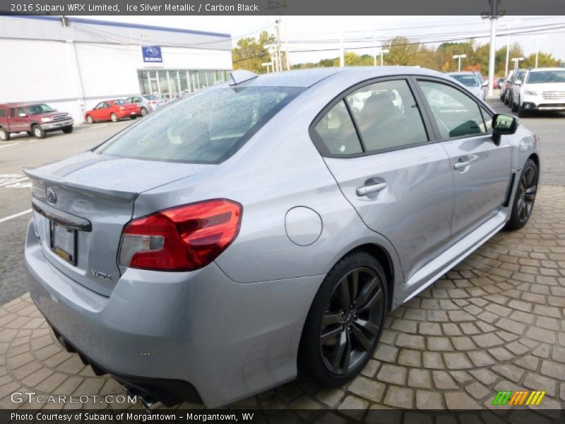 Ice Silver Metallic / Carbon Black 2016 Subaru WRX Limited