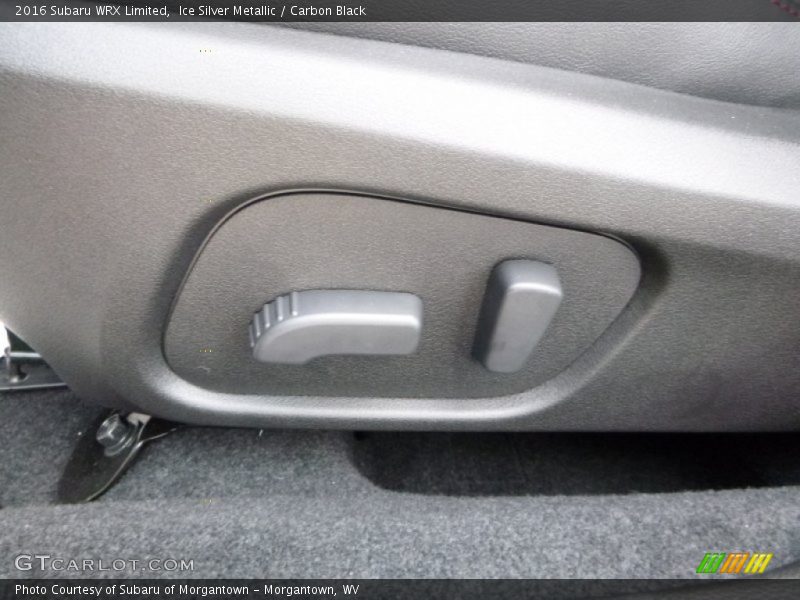 Ice Silver Metallic / Carbon Black 2016 Subaru WRX Limited
